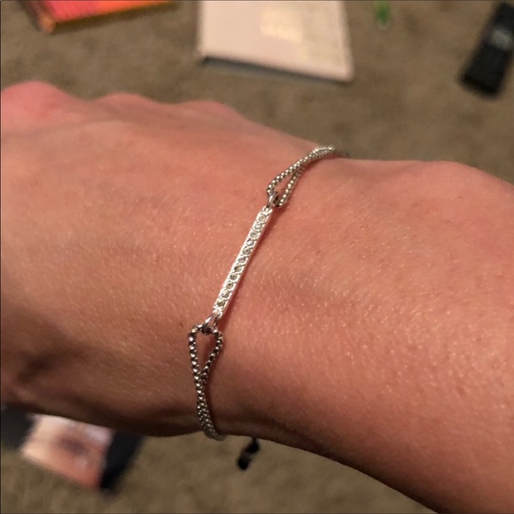 Stella & Dot Jewelry - NEW Stella and Dot Pave Wishing Bracelet in silver